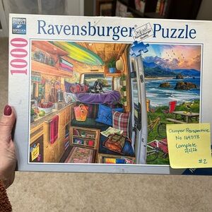 Ravensburger Vibrant Camper Interior Puzzle - 1000 Pieces